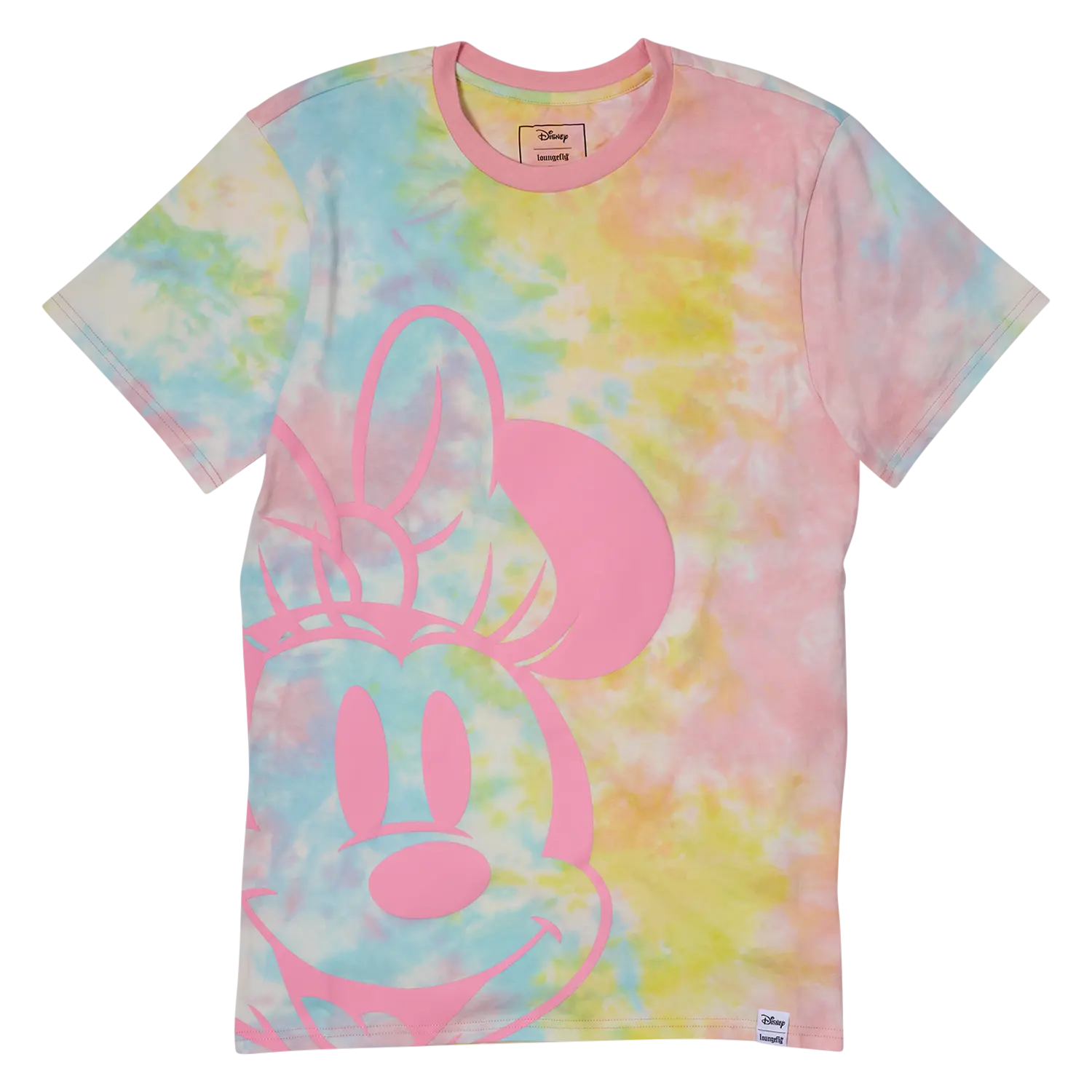 Minnie Mouse Pastel Tie-Dye Unisex Tee
