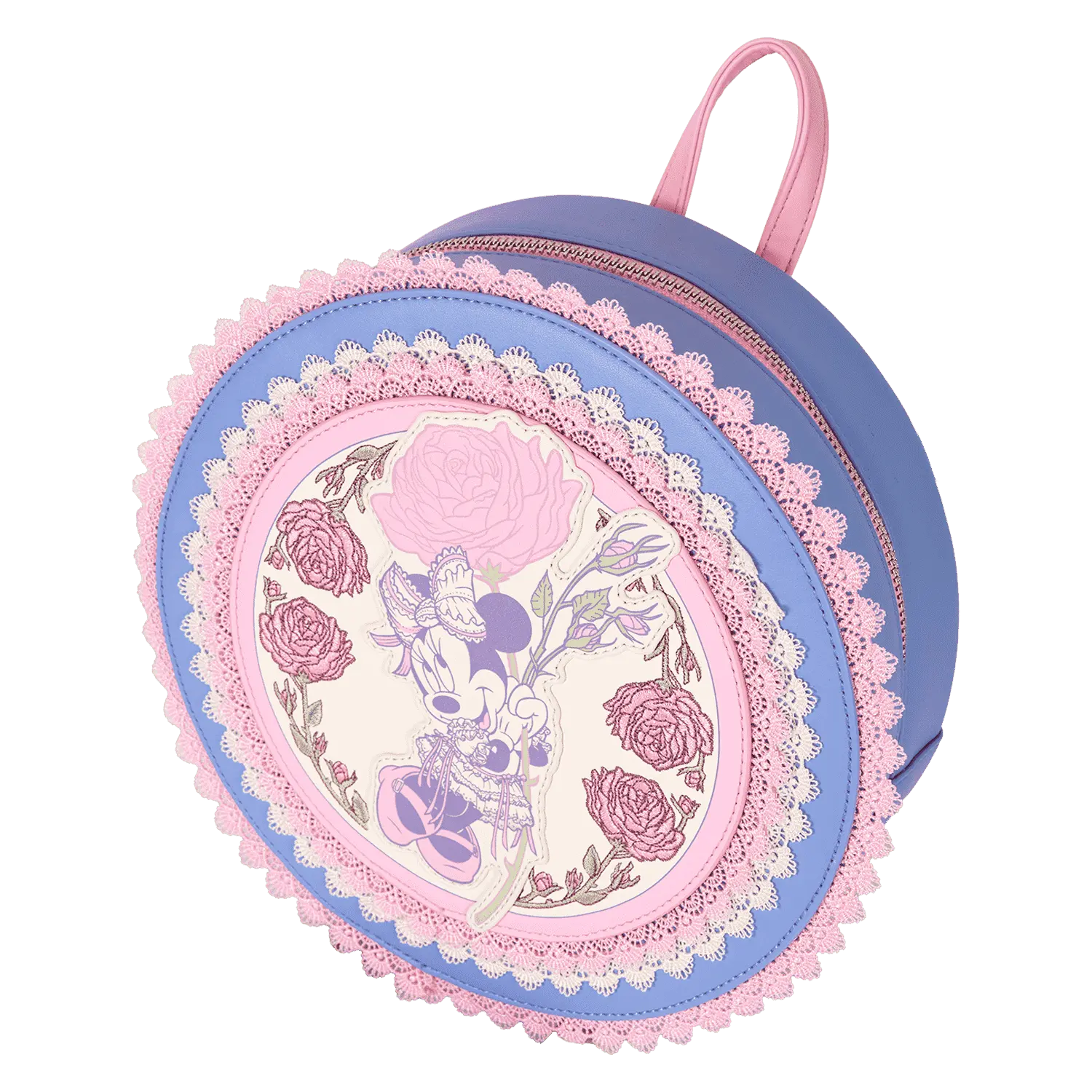 Minnie Mouse Floral and Lace Mini Backpack - Image 4