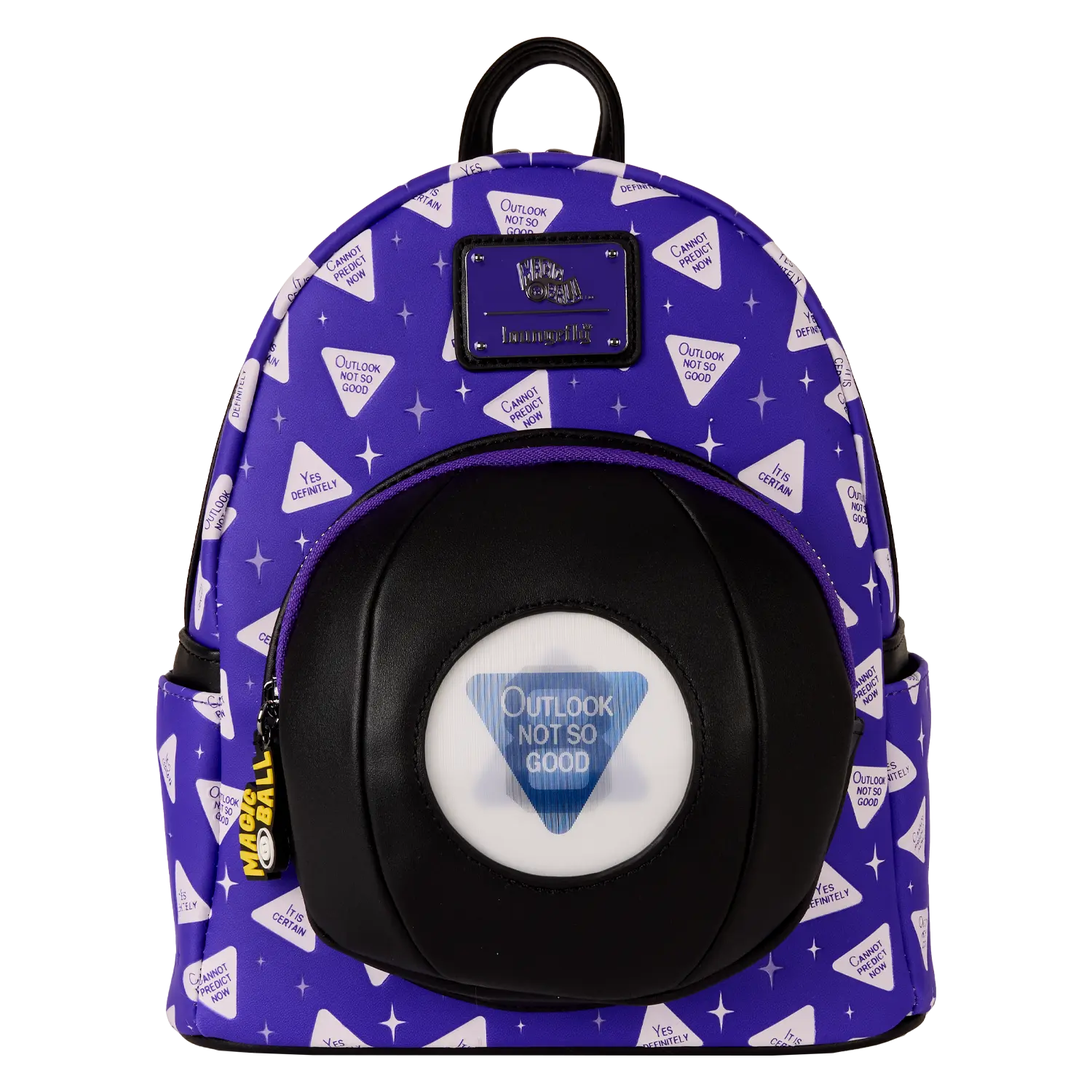 Magic 8 Ball All-Over Print Lenticular Mini Backpack