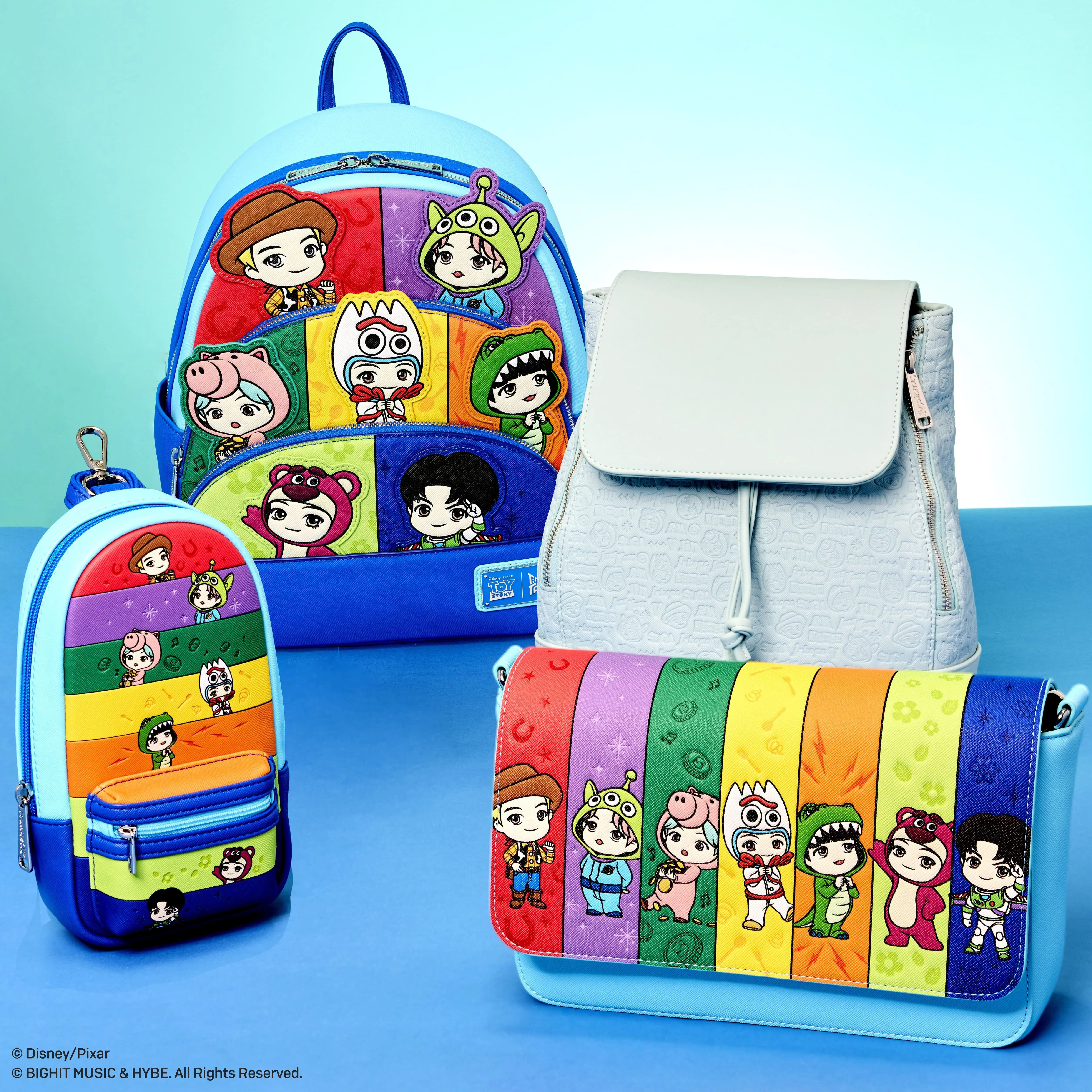 Toy Story | TinyTAN All-Over Print Drawstring Mini Backpack - Image 3
