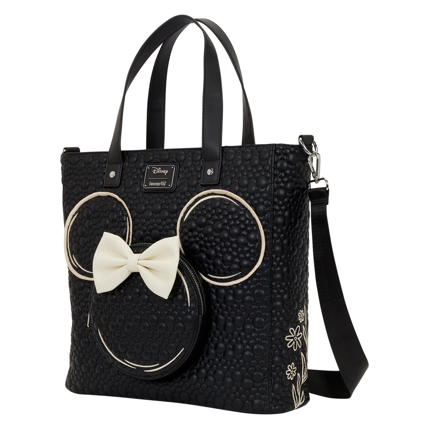 Minnie Mouse Artist Sketch Convertible Backpack & Tote Crossbody Bag - Image 4