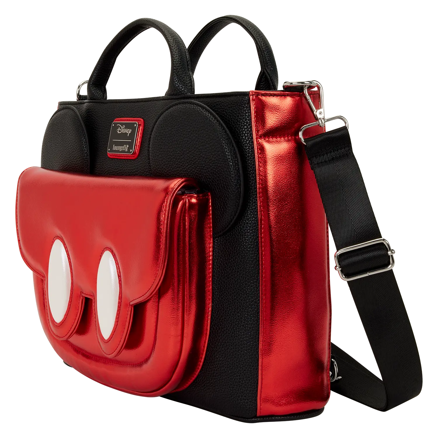 Mickey Mouse Exclusive Convertible Backpack & Tote Crossbody Bag - Image 5