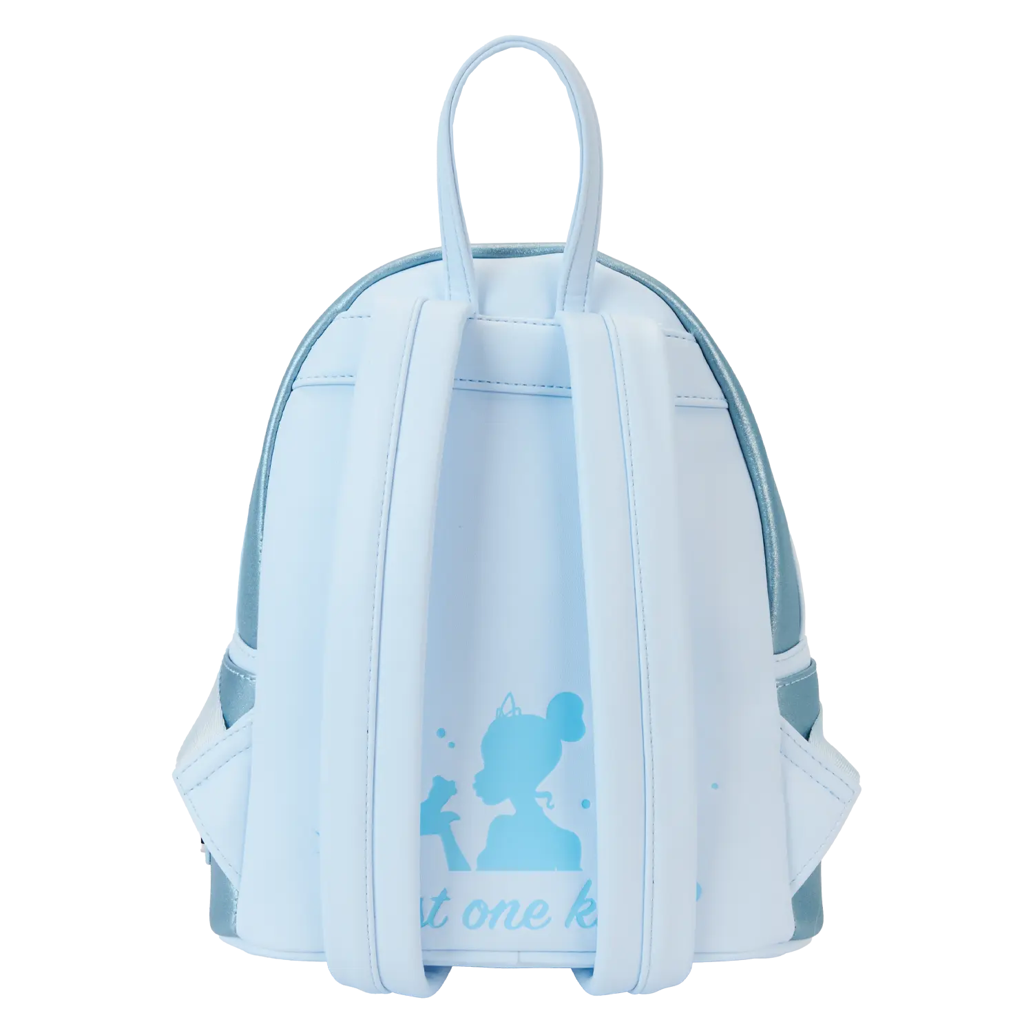 The Princess and the Frog Tiana Blue Gown Glitter Cosplay Mini Backpack - Image 3