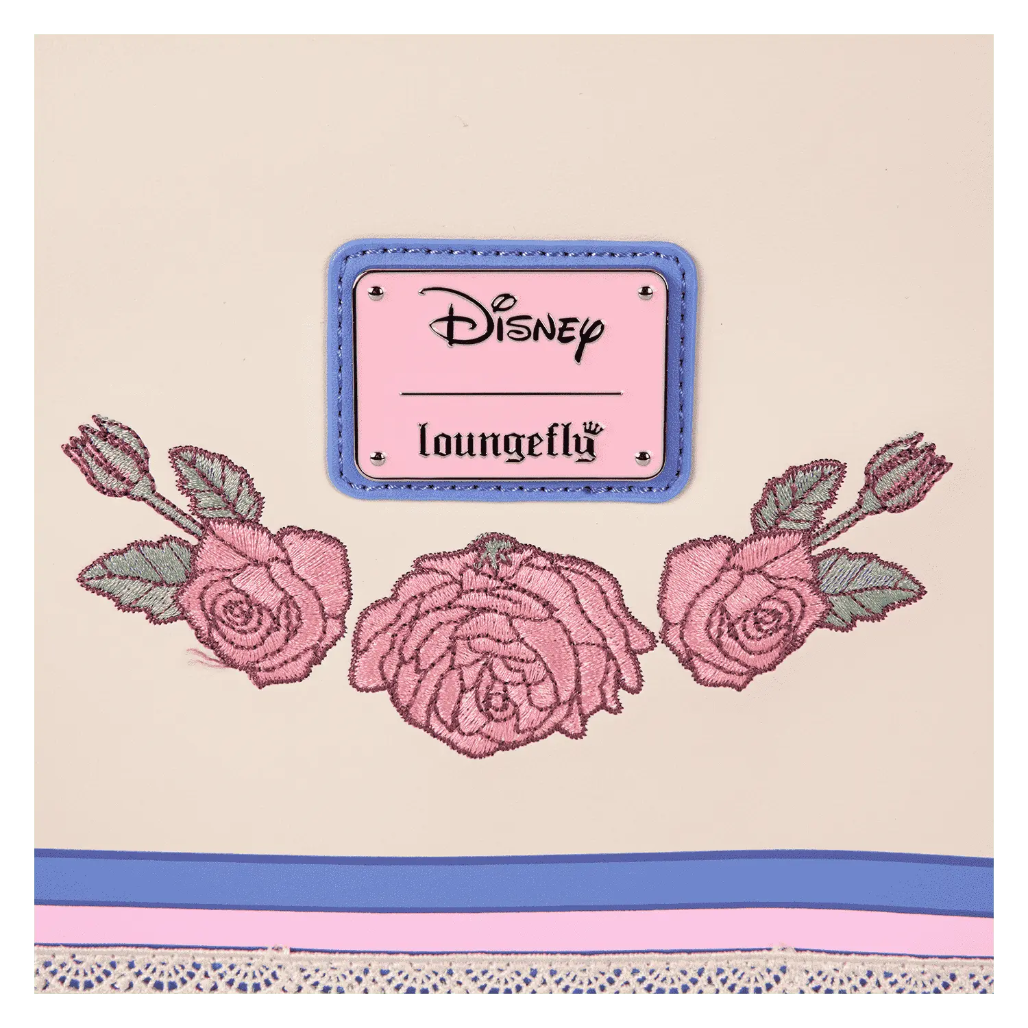 Minnie Mouse Floral and Lace Crossbody Bag - Image 7