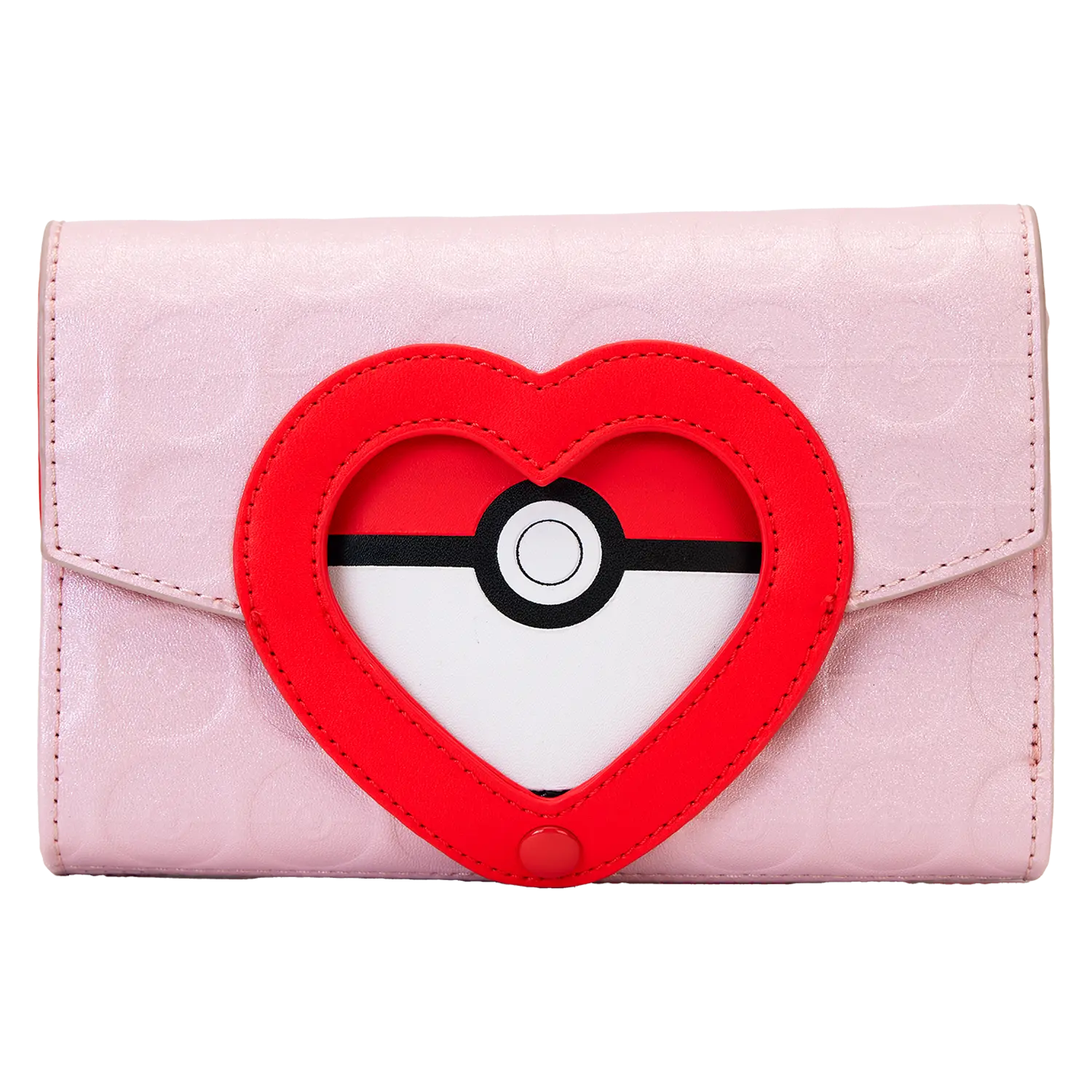 Pokémon Exclusive I Choose You Hearts Flap Zip Around Wallet