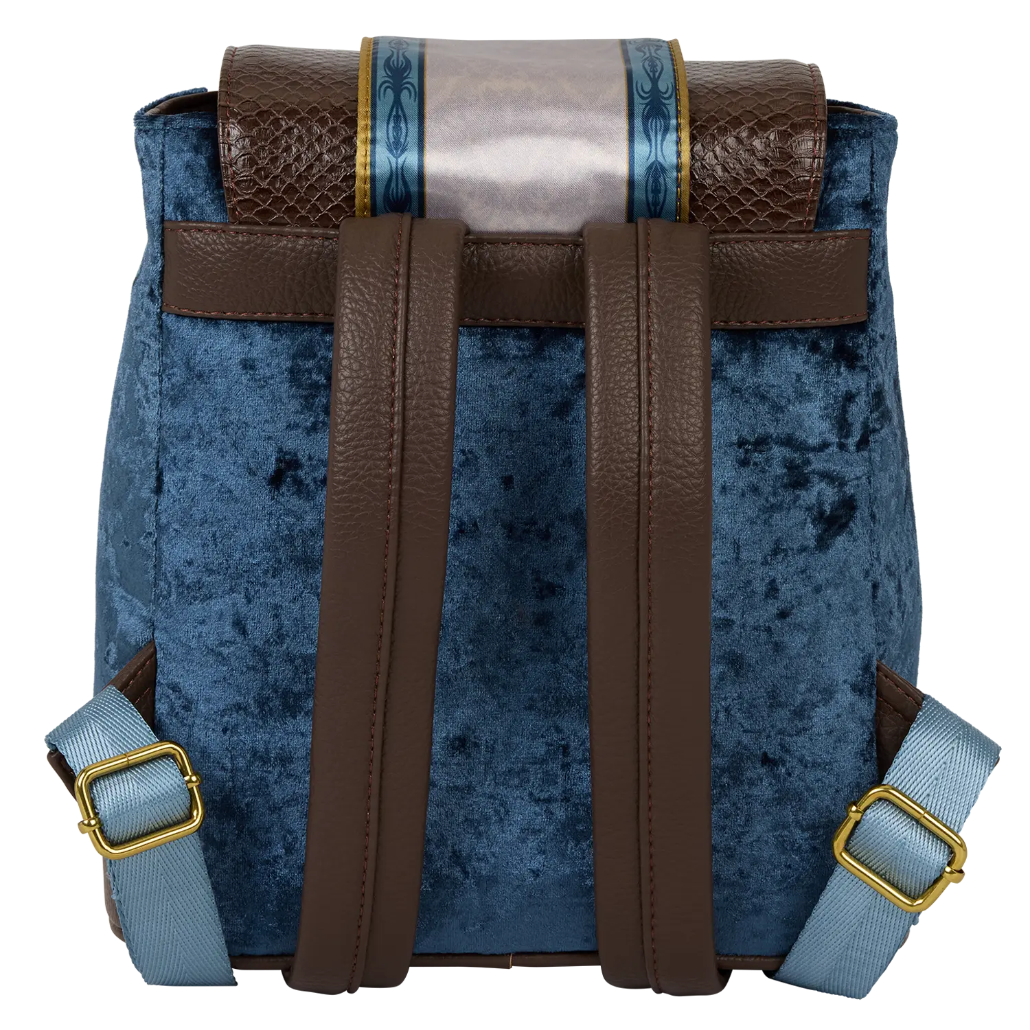 Exclusive Harry Potter Ravenclaw Banner Velvet Mini Backpack - Image 4