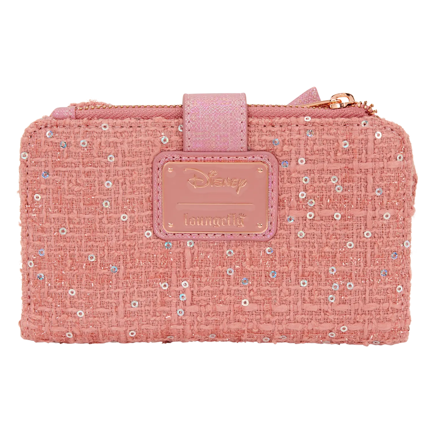 Minnie Mouse Exclusive Glitter Tweed Flap Wallet - Image 5