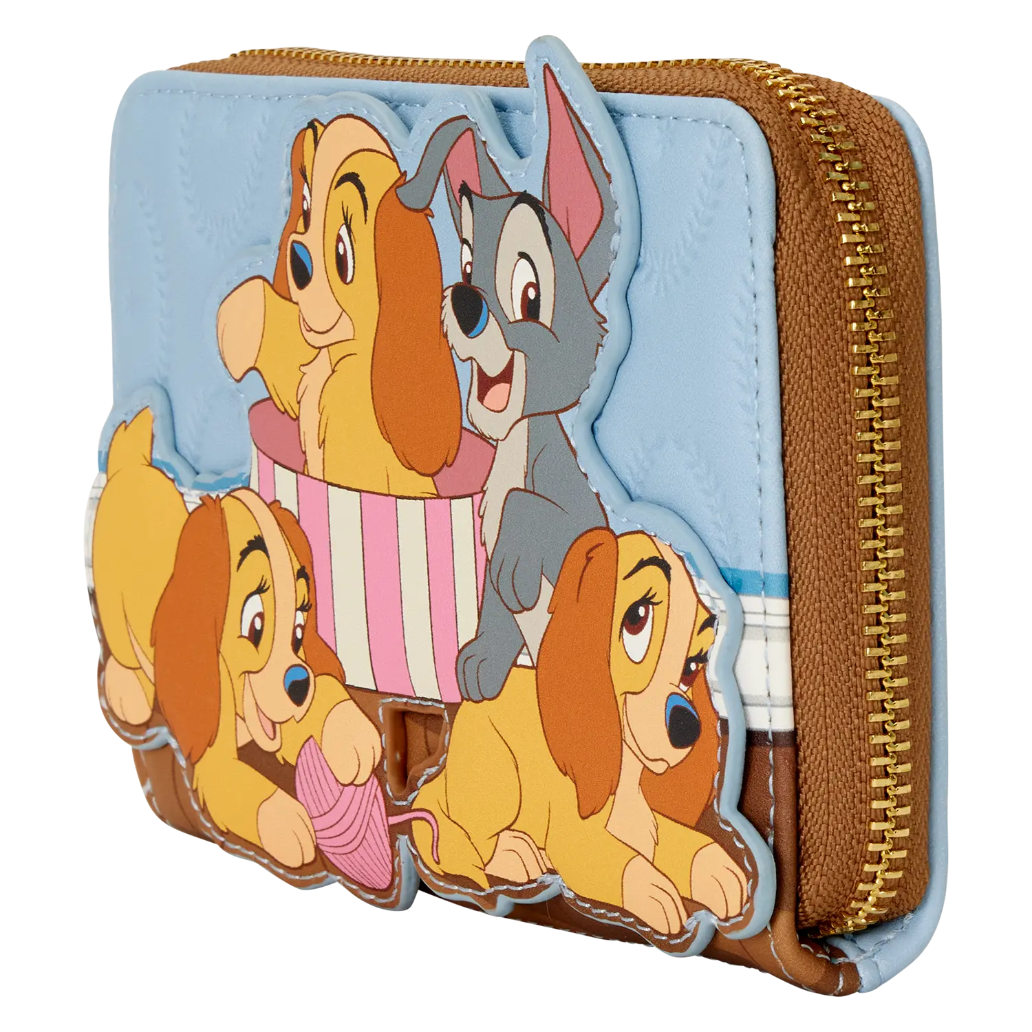 Lady and the Tramp Exclusive Puppies Zip Around Wallet - Image 4