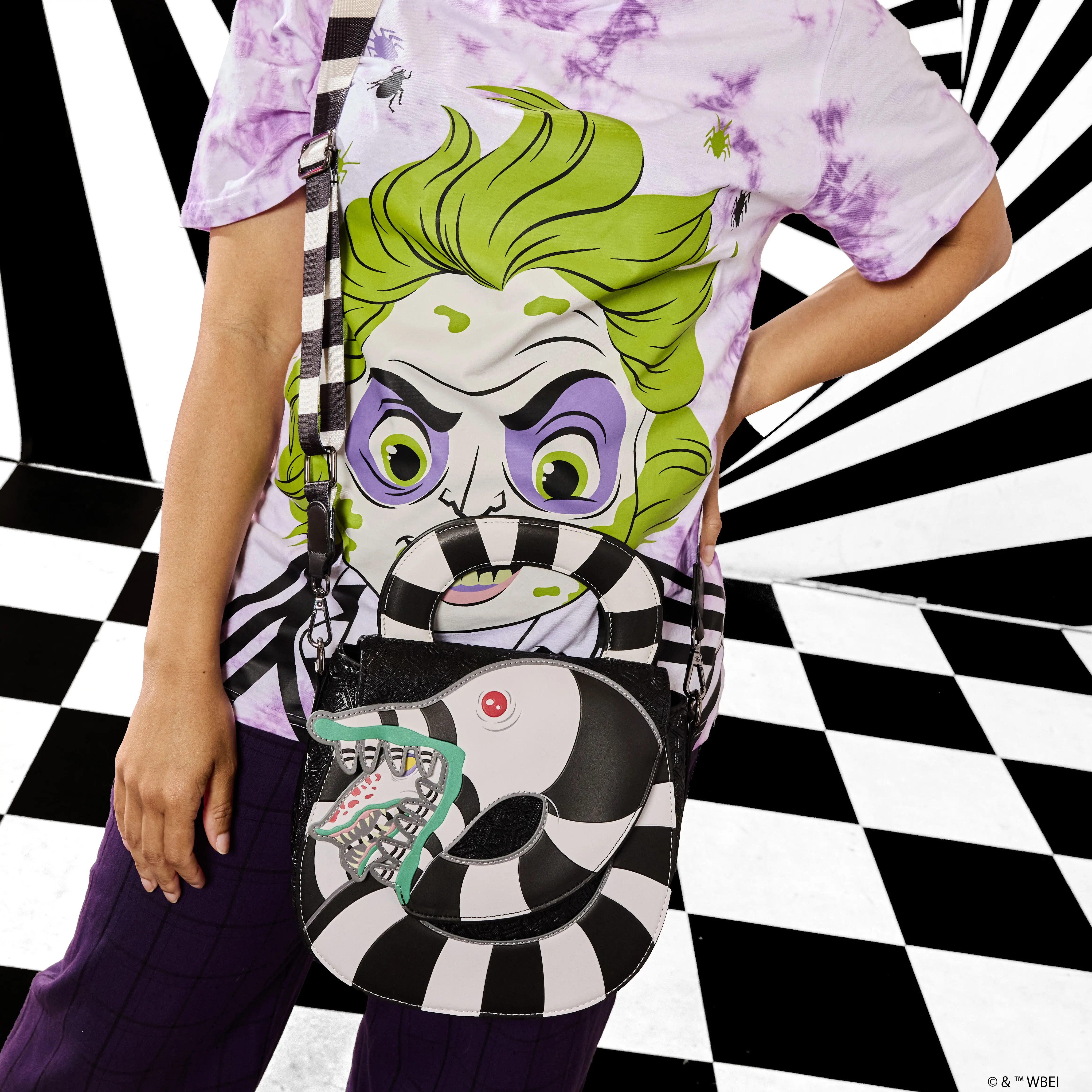Beetlejuice Sandworm Crossbody Bag - Image 2