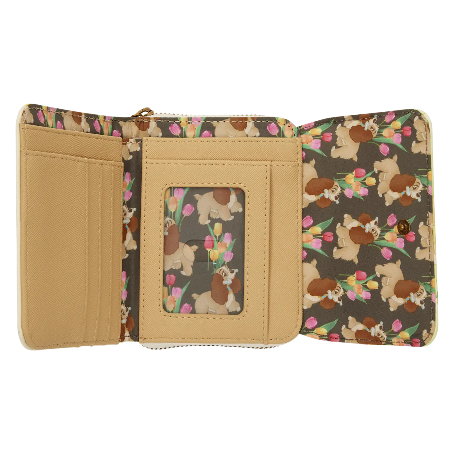 Lady and the Tramp Pastel Tulip Trifold Wallet - Image 5