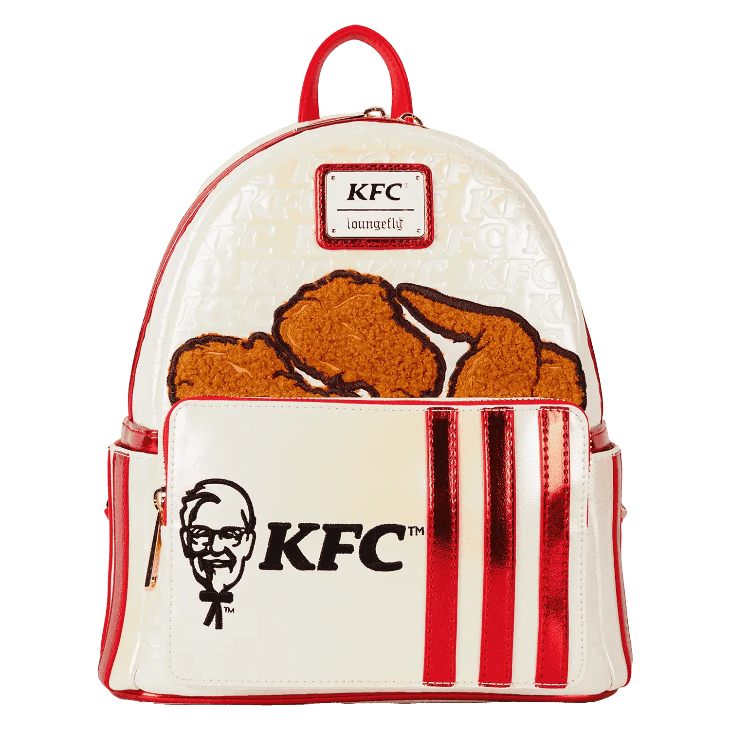 KFC Chicken Bucket Sherpa Mini Backpack