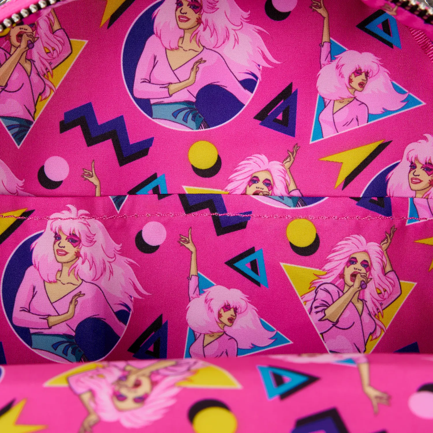 Jem and the Holograms Glitter All-Over Print Mini Backpack - Image 8
