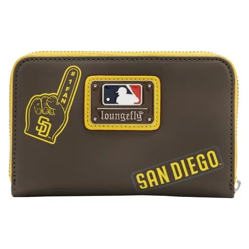 MLB SD Padres Patches Zip Around Wallet - Image 4