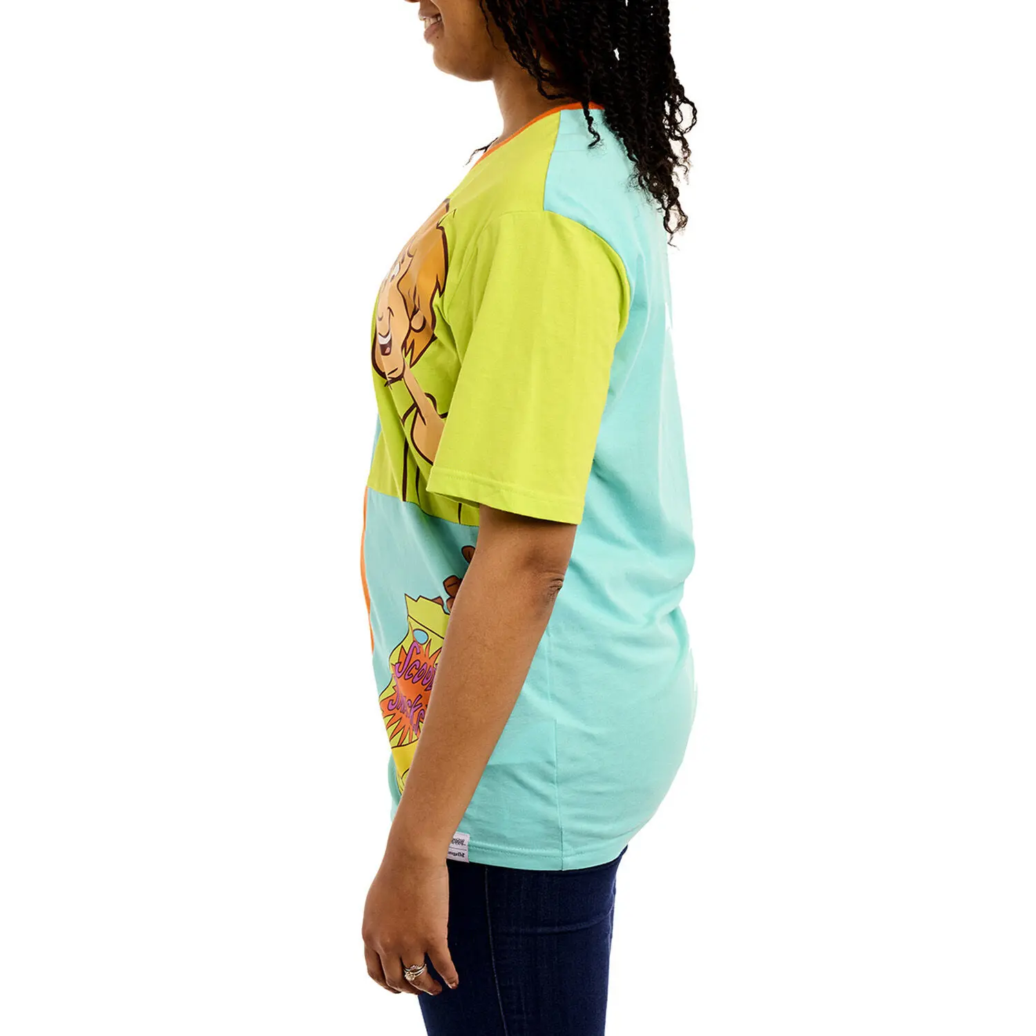 Scooby-Doo Snacks Color Block Unisex Tee - Image 4