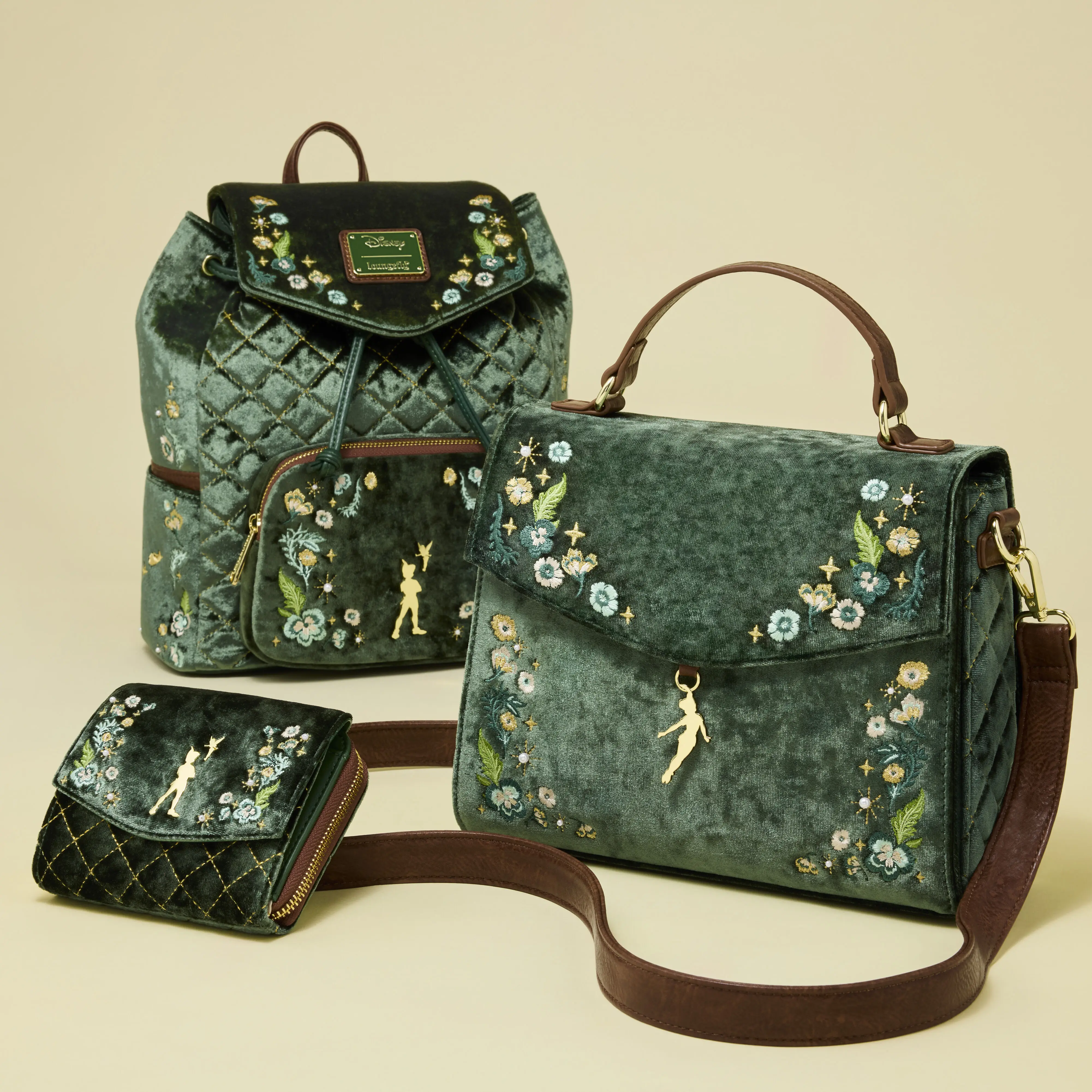 Peter Pan Exclusive Quilted Texture Crossbody Bag - Image 4