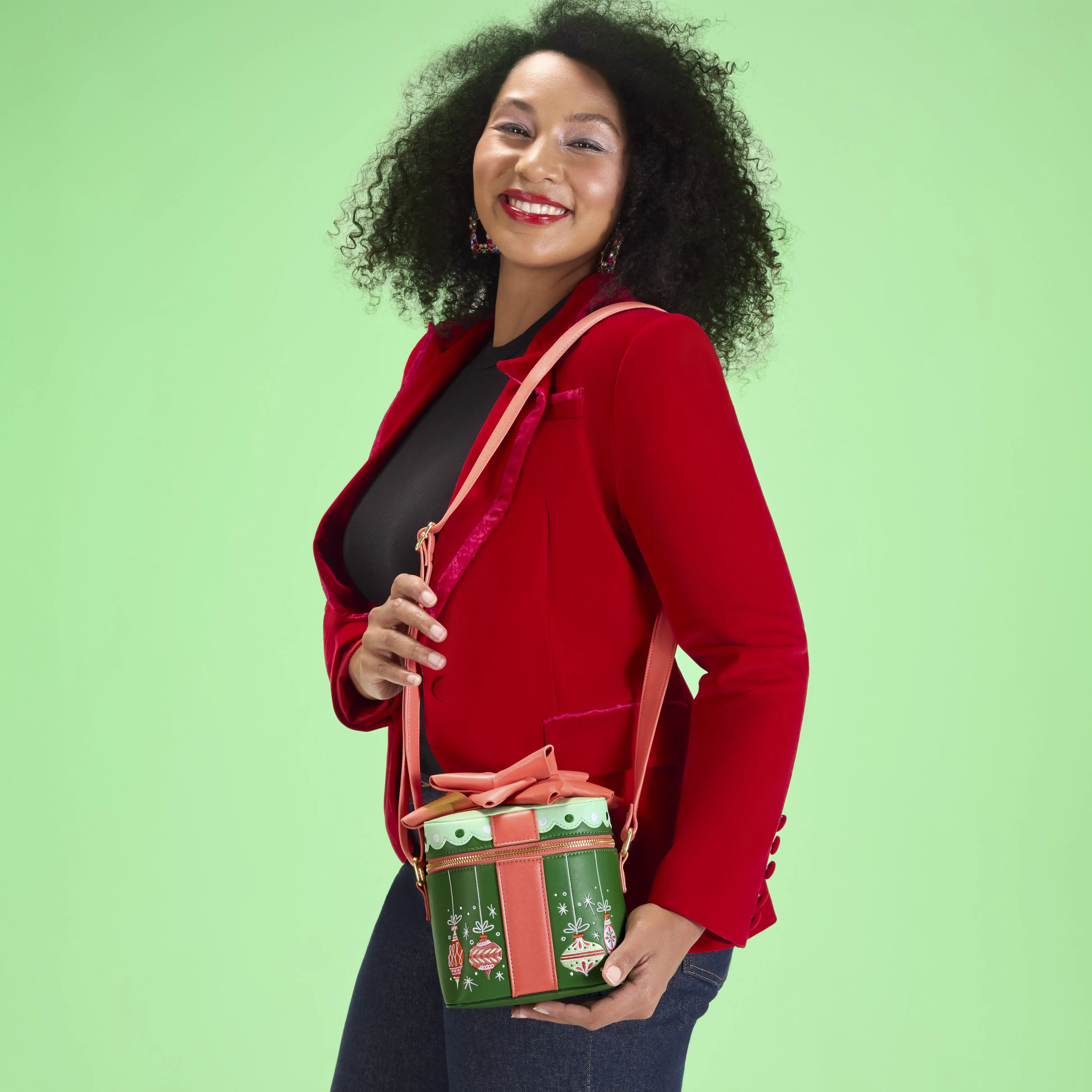 Loungefly Holiday Gift Figural Crossbody Bag - Image 2