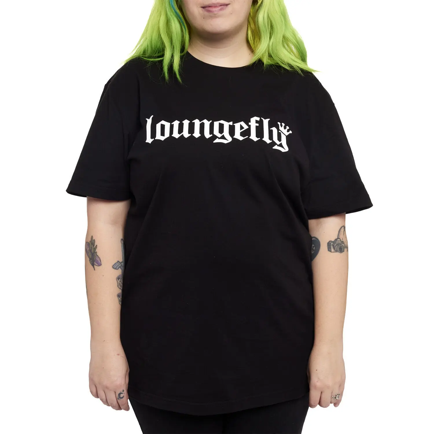 Loungefly 25th Anniversary Logo Black Unisex Tee