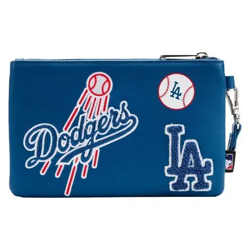 MLB LA Dodgers Clear Tote Crossbody Stadium Bag with Pouch - Image 6