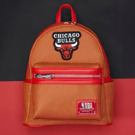 NBA Chicago Bulls Basketball Logo Mini Backpack - Image 2