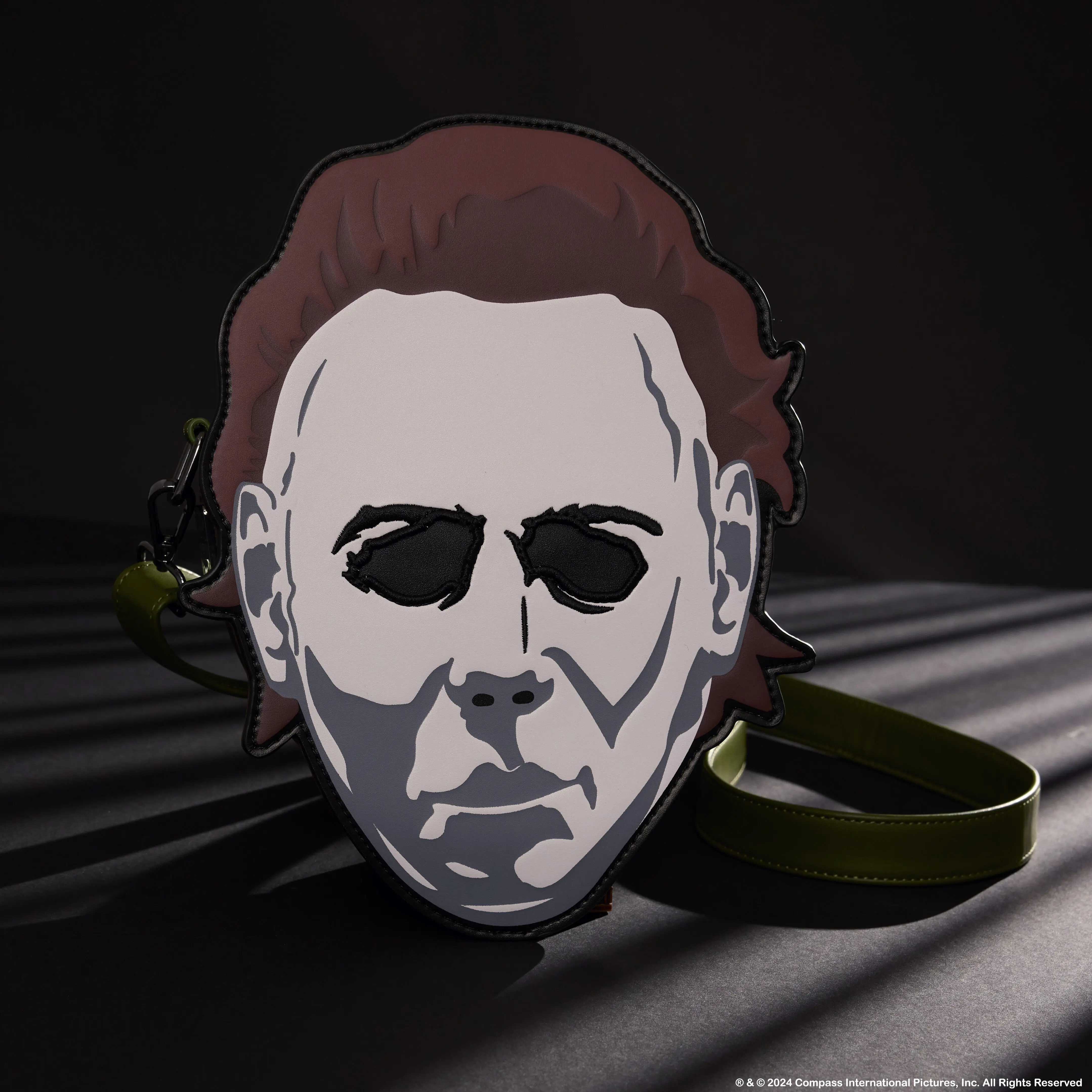 Halloween Michael Myers Mask Glow Crossbody Bag - Image 2