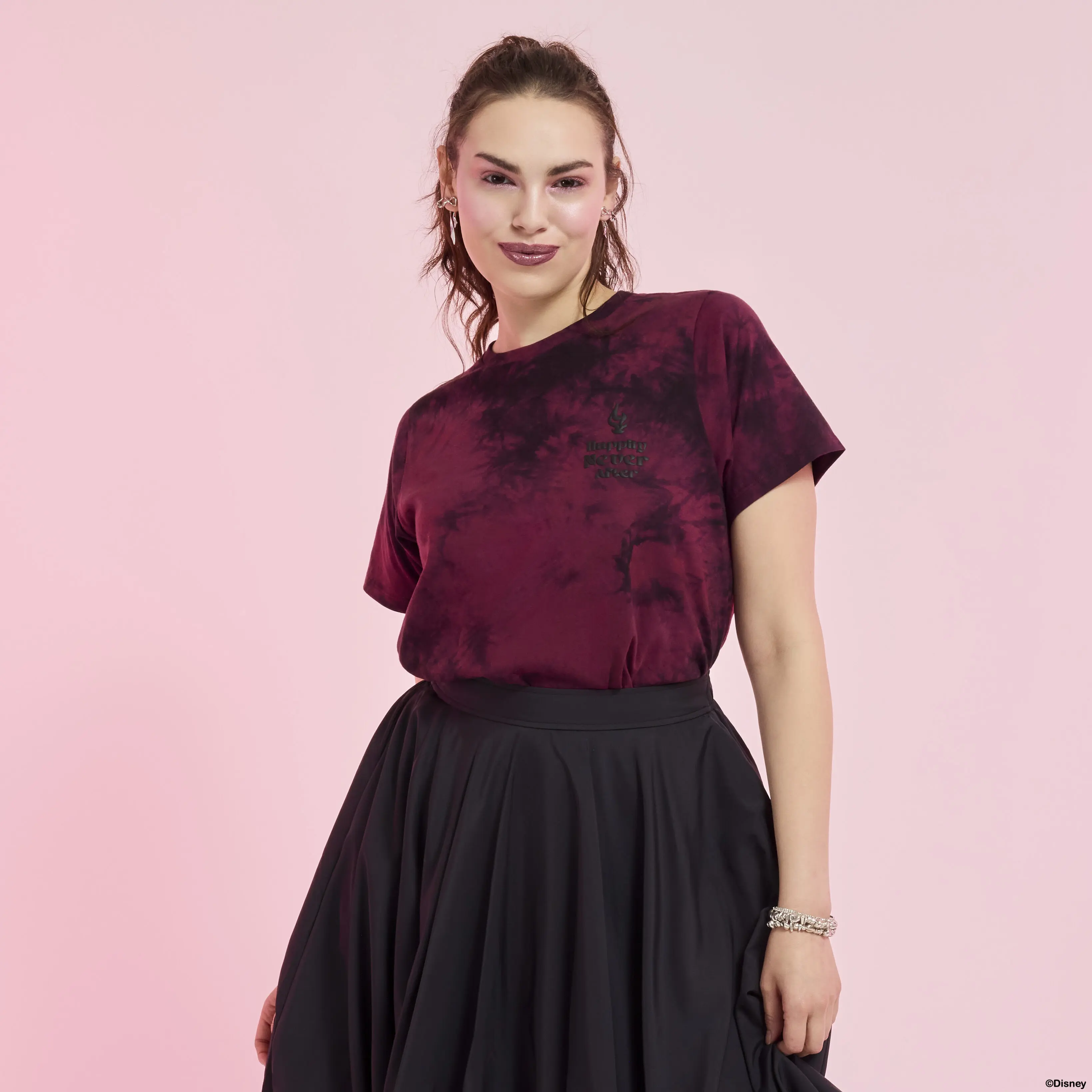 Disney Villains Happily Never After Tie-Dye Swing Tee - Image 2