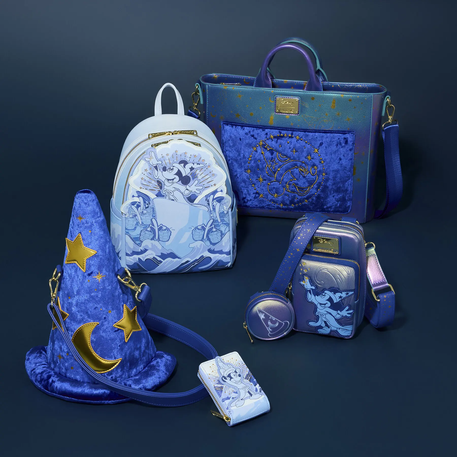 Fantasia Convertible Backpack & Tote Crossbody Bag - Image 3
