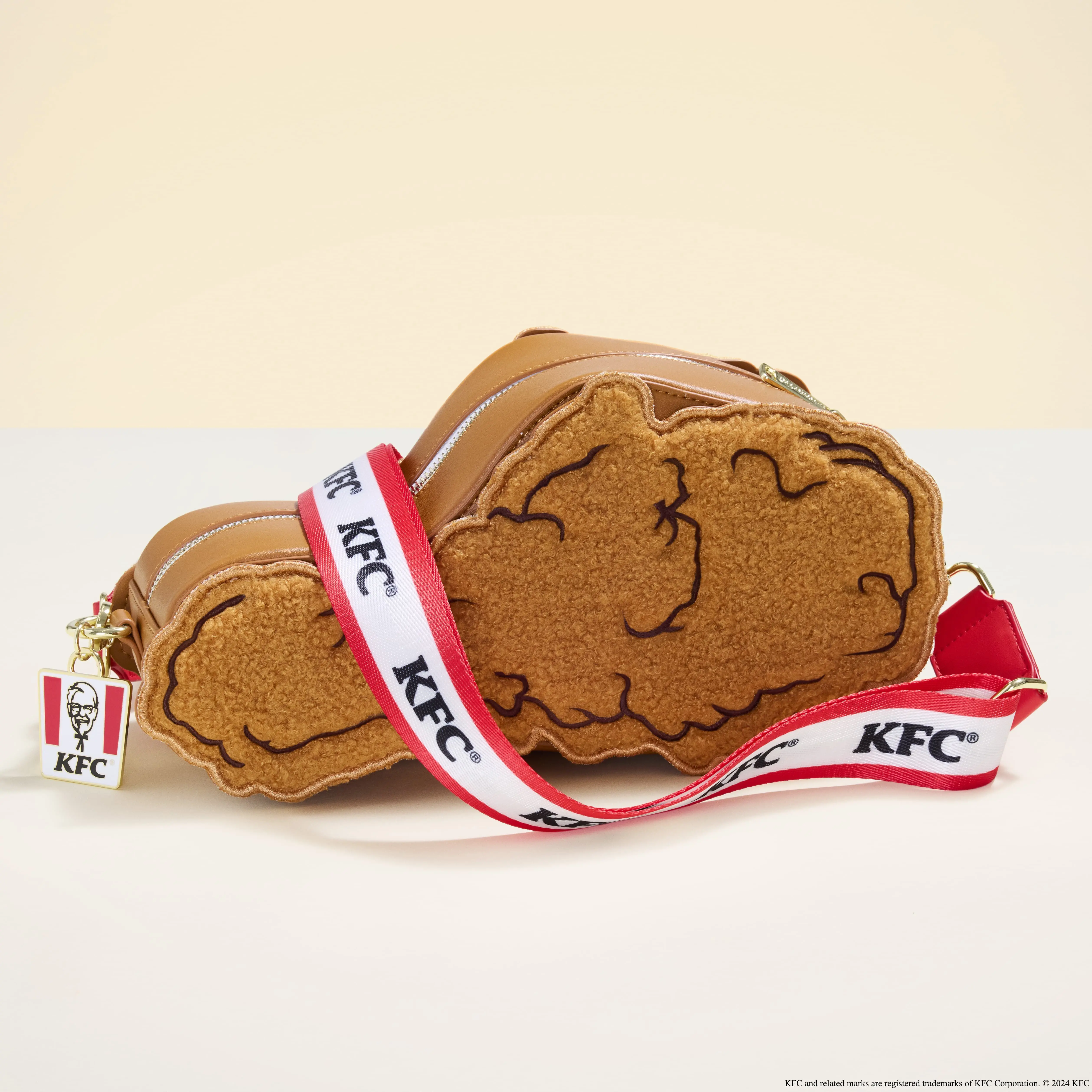 KFC Drumstick Sherpa Crossbody Bag - Image 2