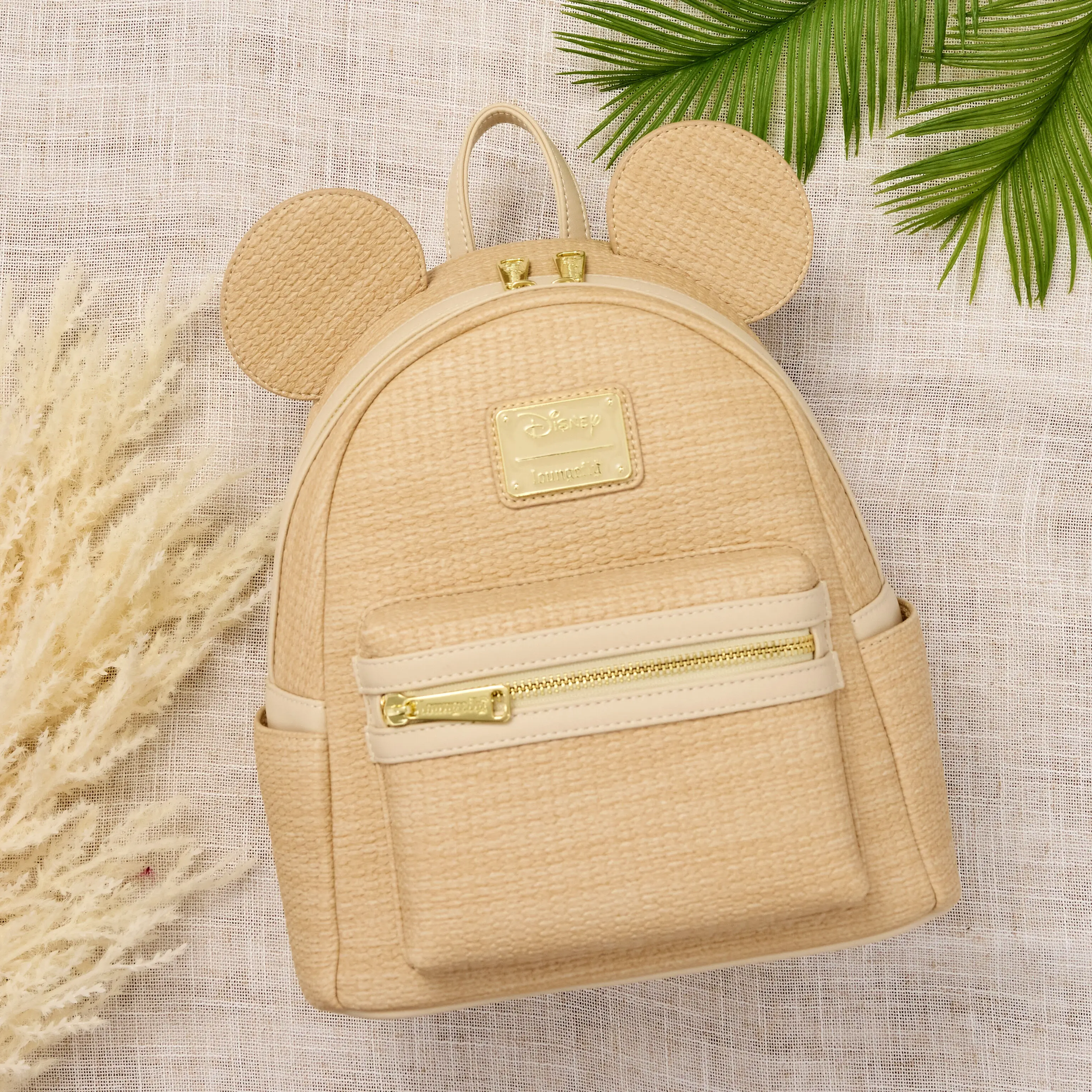 Mickey Mouse Woven Texture Mini Backpack - Image 2