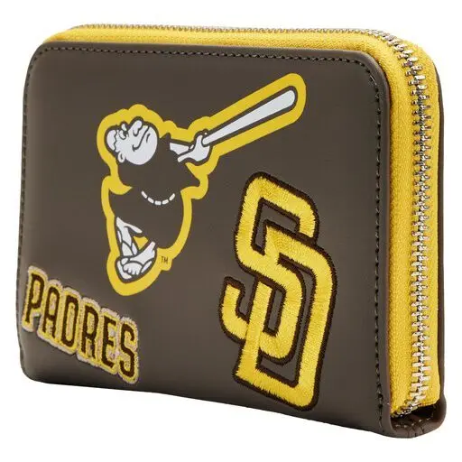 MLB SD Padres Patches Zip Around Wallet - Image 3