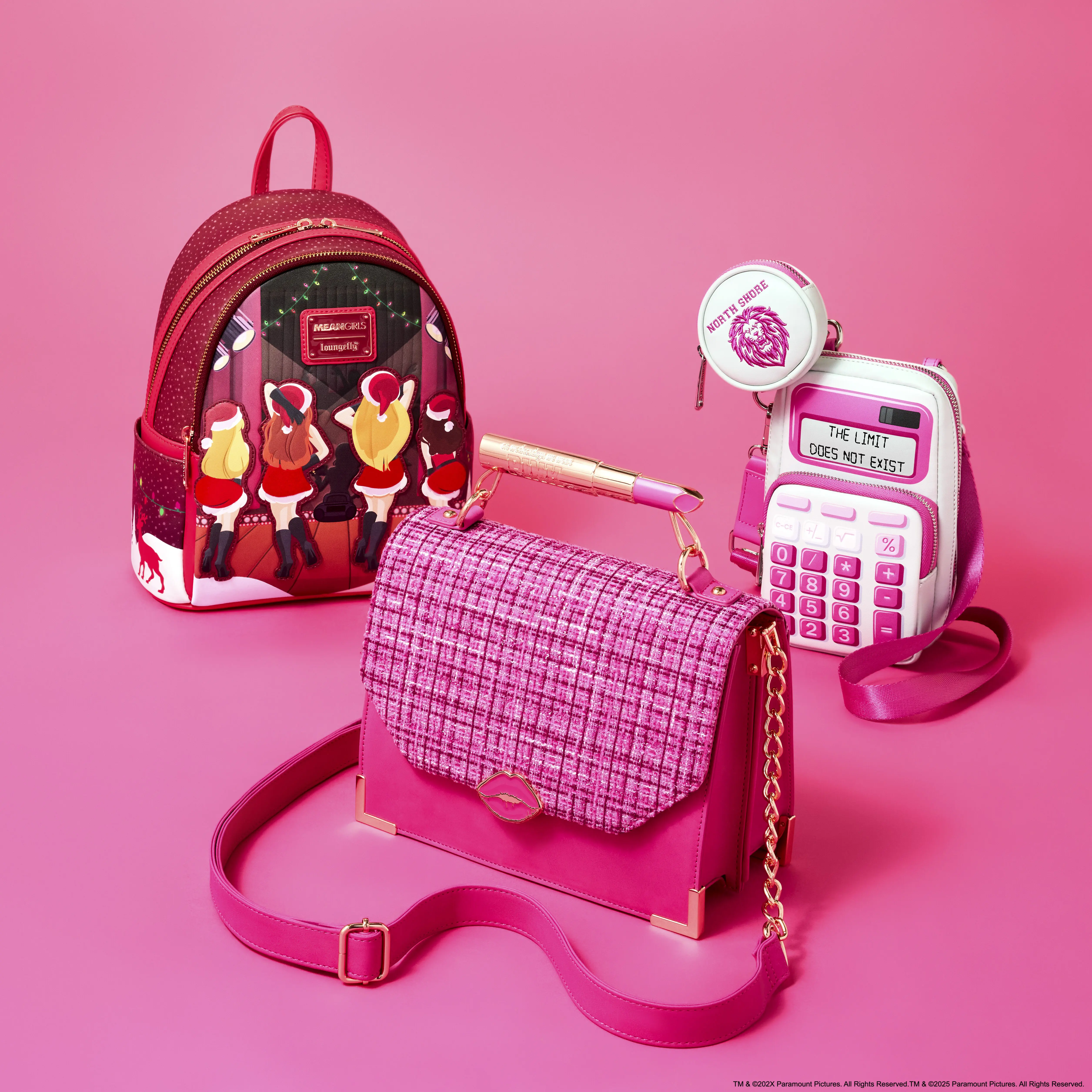 Mean Girls Calculator Cell Phone Crossbody Bag with Coin Bag - Image 4