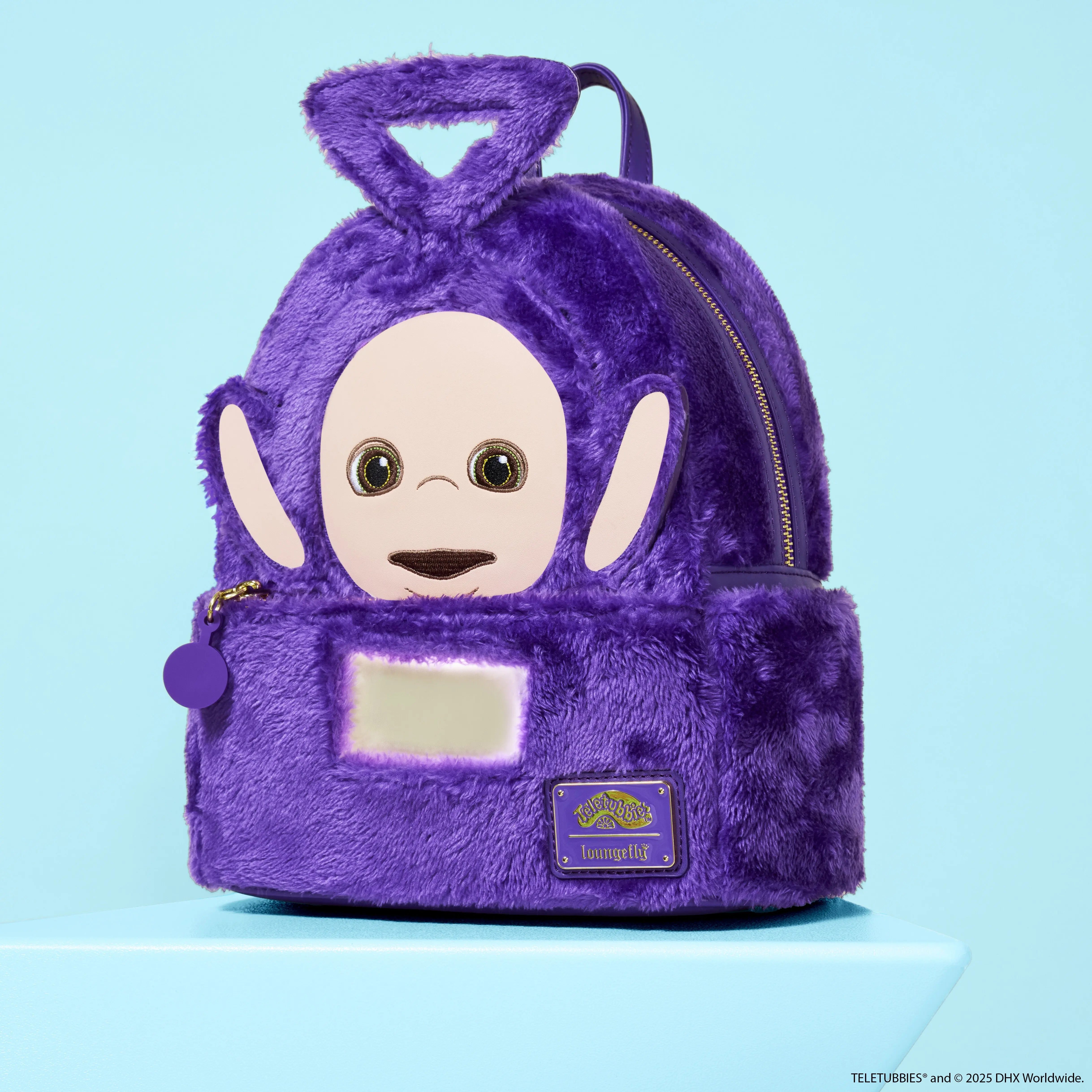 Teletubbies Tinky-Winky Plush Cosplay Light Up Mini Backpack - Image 3