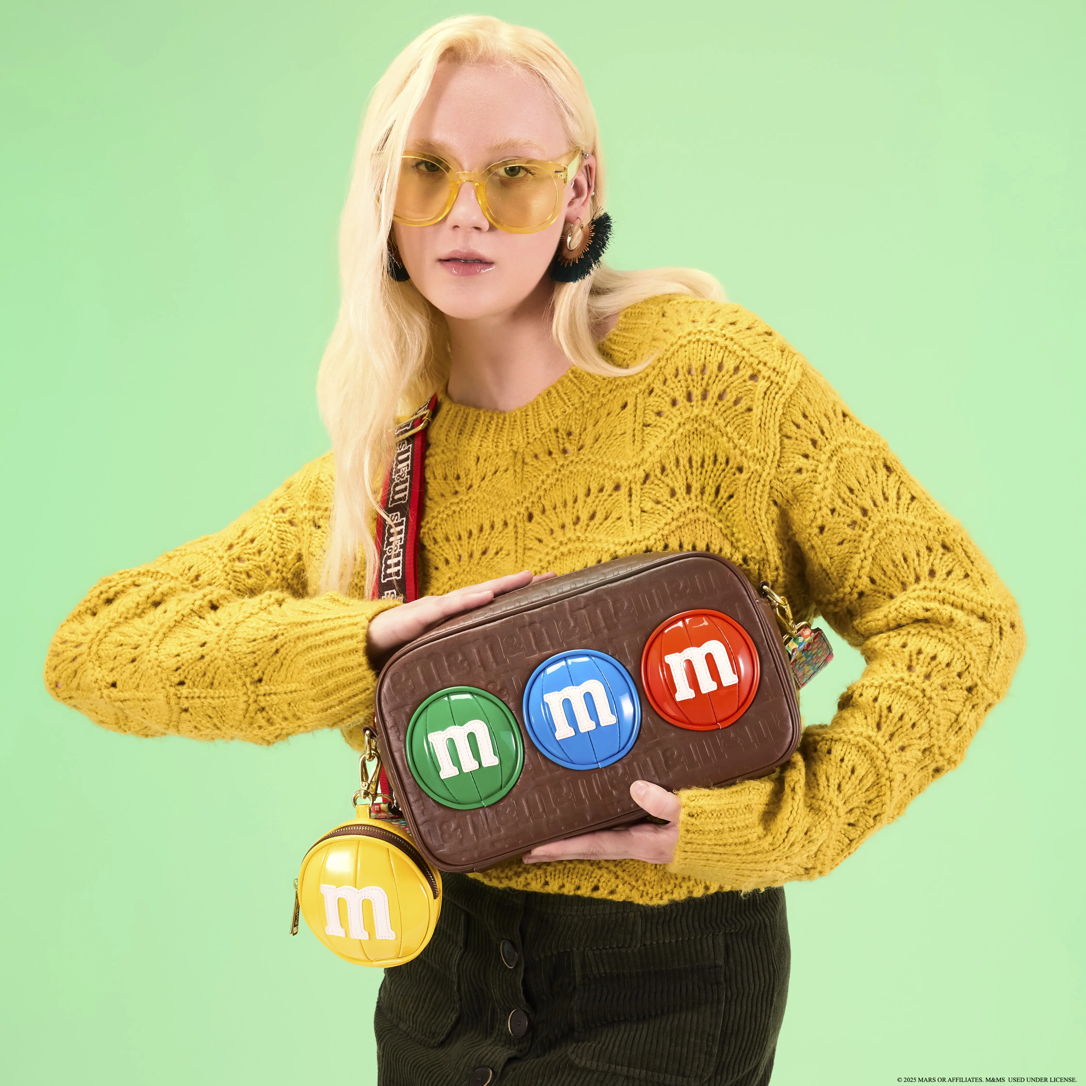 Loungefly x M&M'S Candies Scented Crossbody Bag with Coin Bag - Image 2