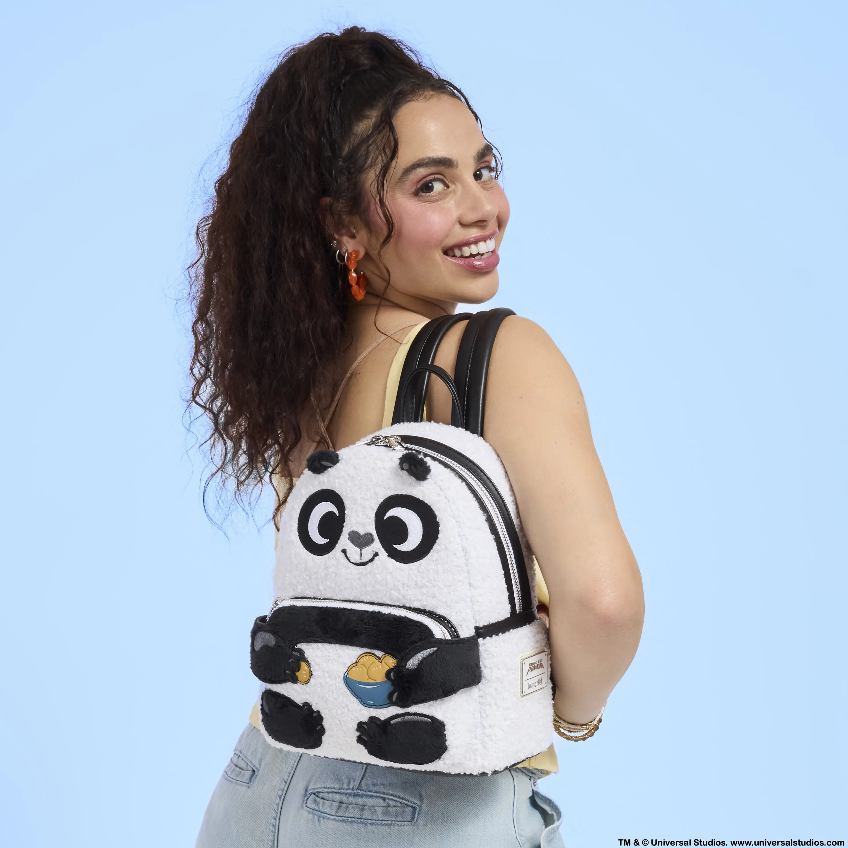 Kung Fu Panda Plush Cosplay Mini Backpack - Image 2