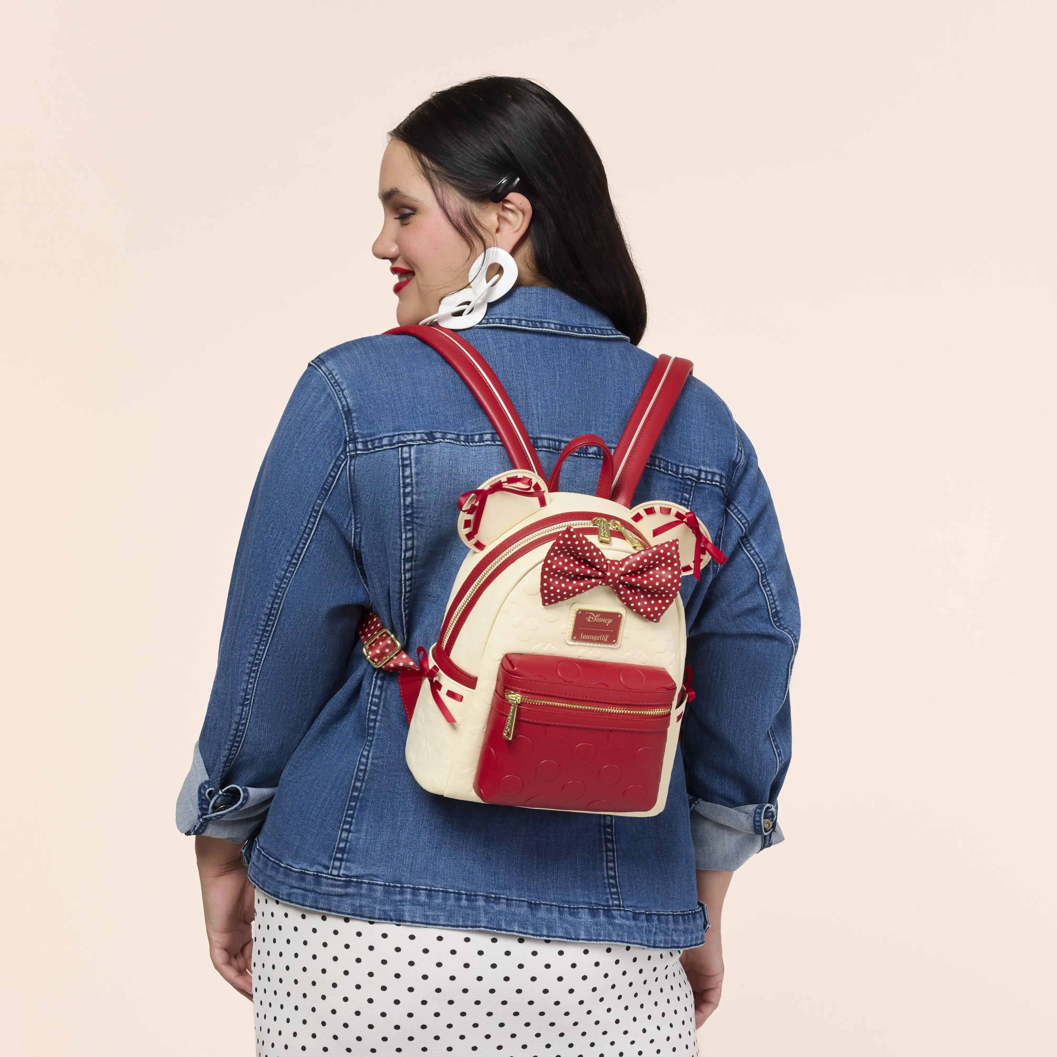 Minnie Mouse Rock the Dots Coquette Mini Backpack - Image 2