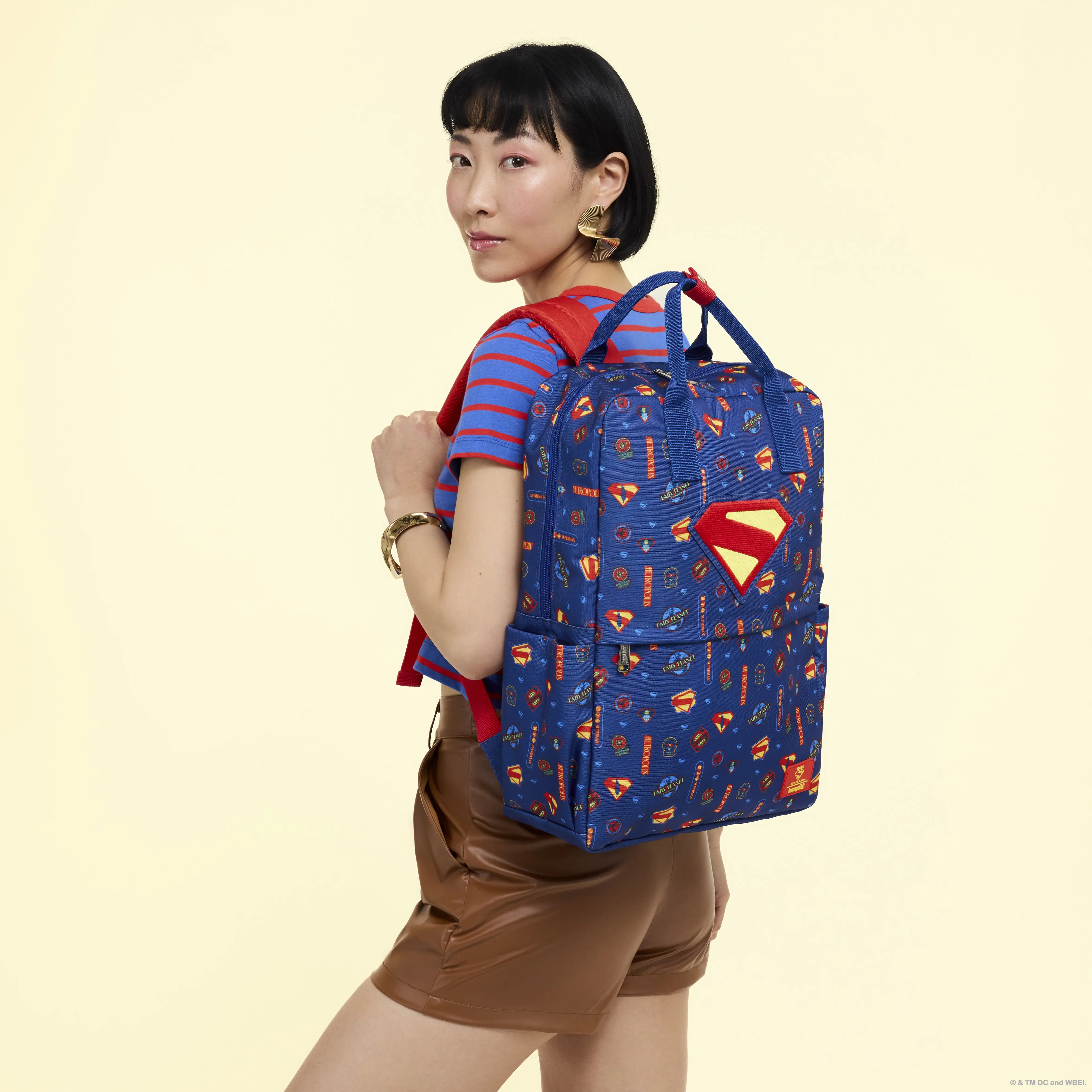 Superman All-Over Print Full-Size Backpack - Image 2