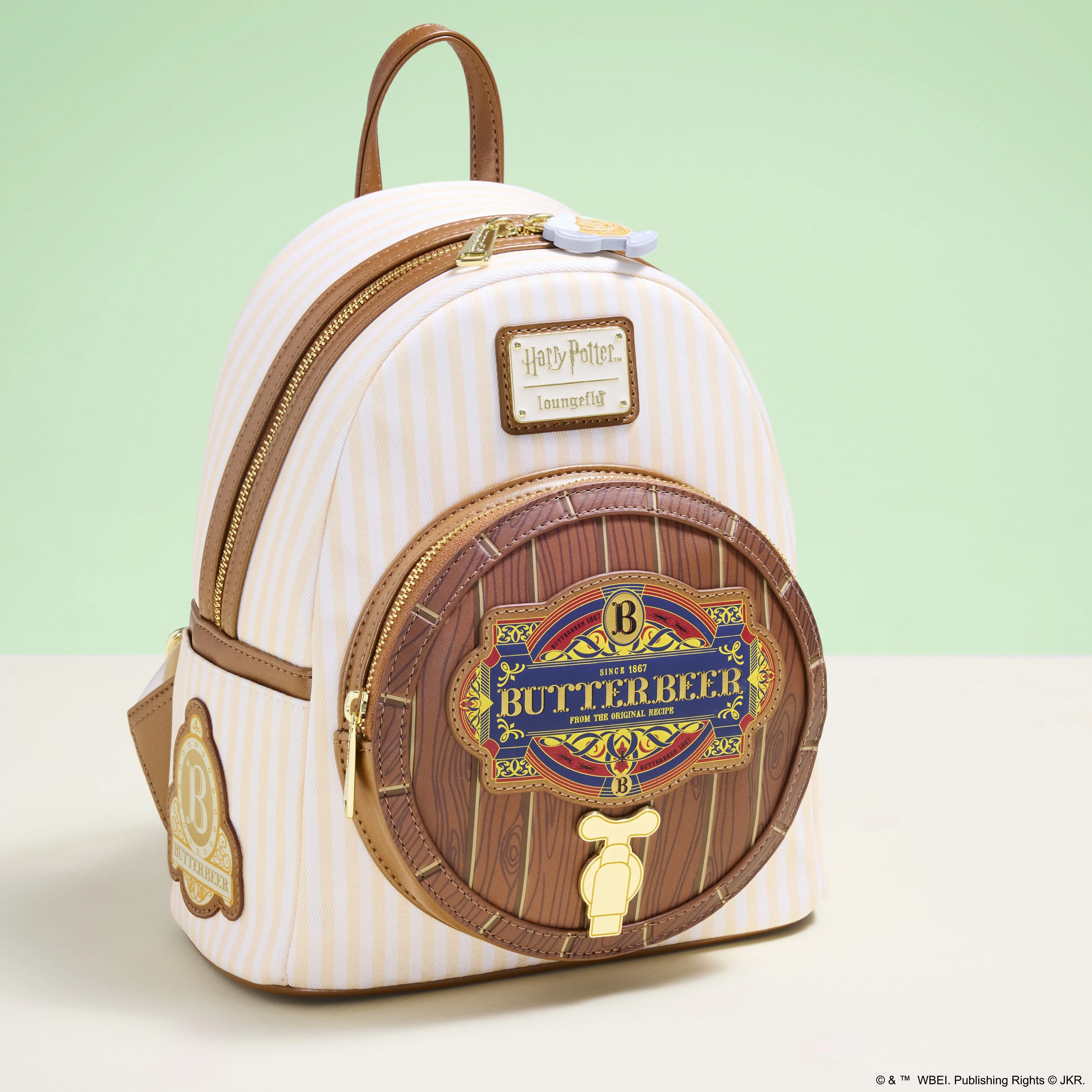 Harry Potter Butterbeer Barrel Scented Mini Backpack - Image 2