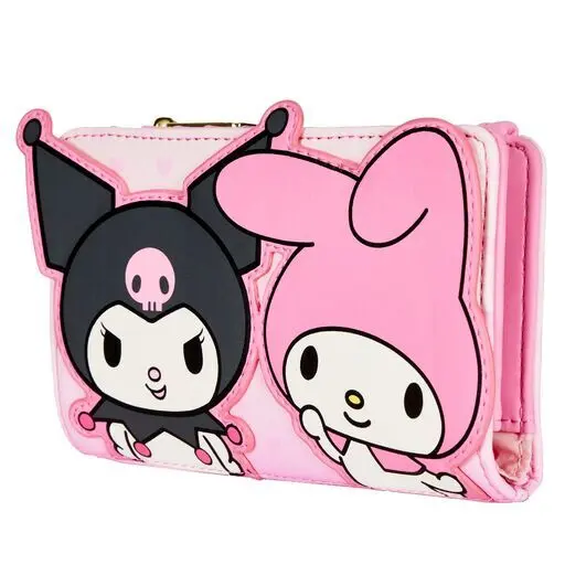 Sanrio My Melody & Kuromi Flap Wallet - Image 3