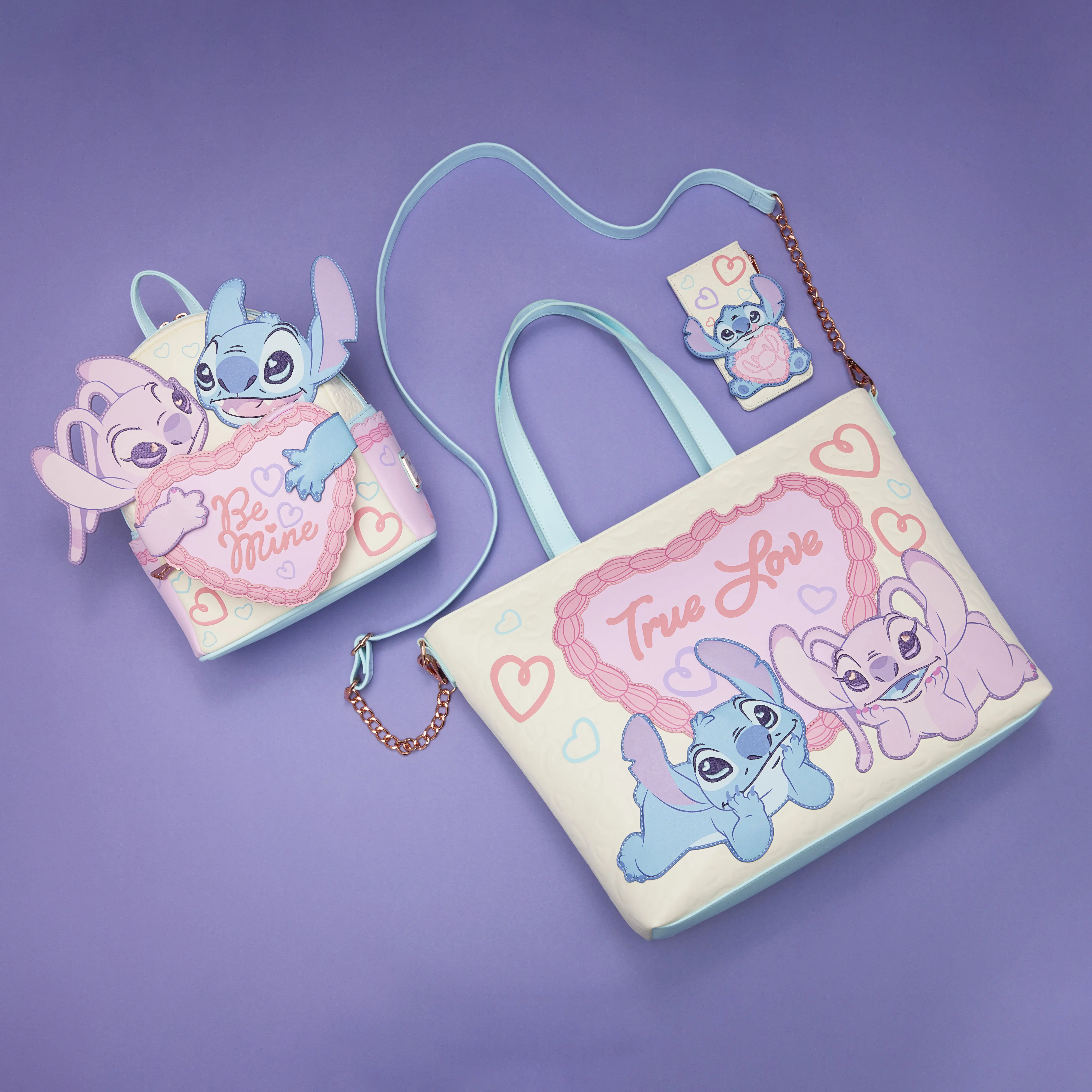 Stitch & Angel Be Mine Mini Backpack - Image 4