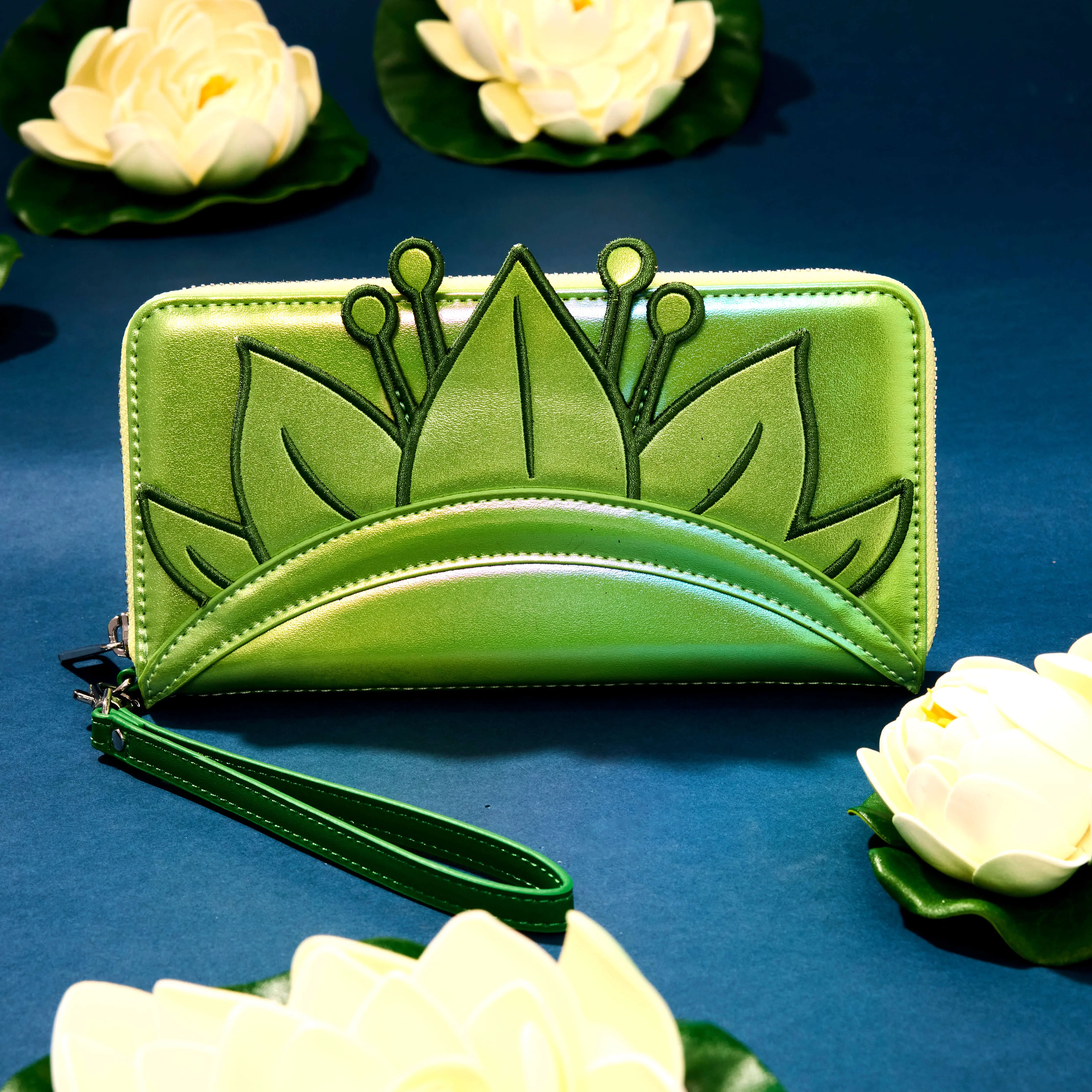 The Princess And The Frog Tiana Exclusive Shiny Series Iridescent Cosplay Wristlet Wallet - Image 2